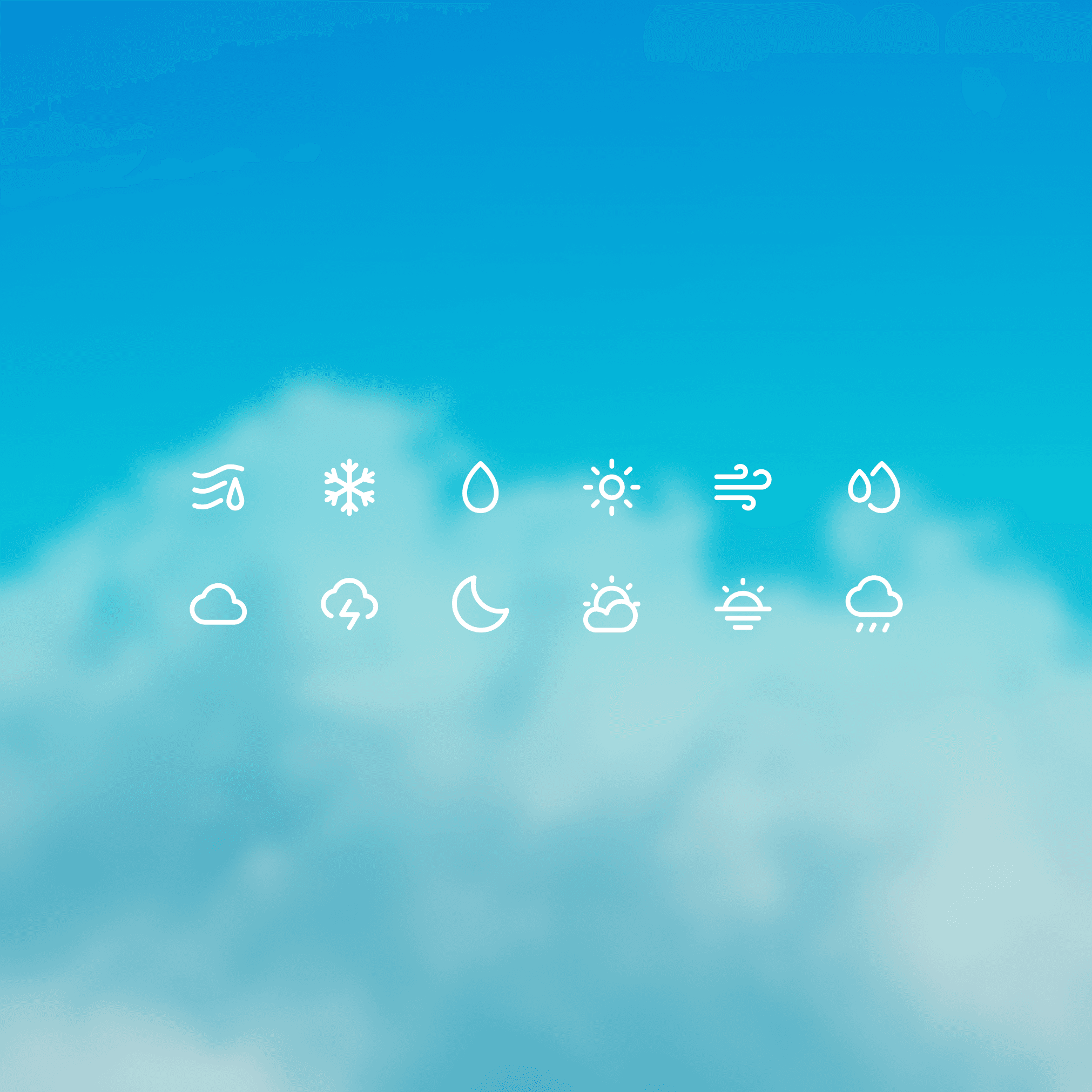 Basicons Weather Icons