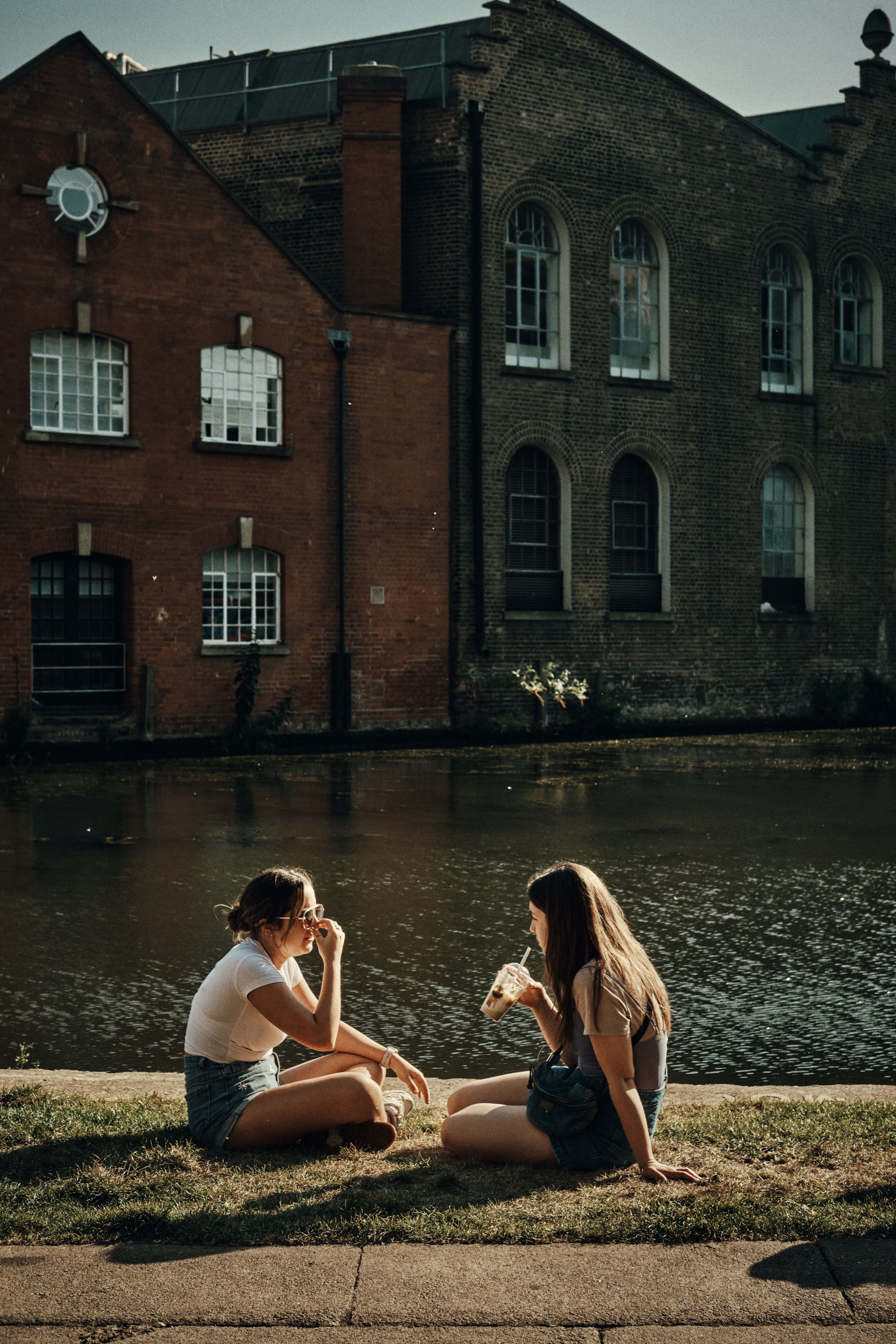 Chilling by the river