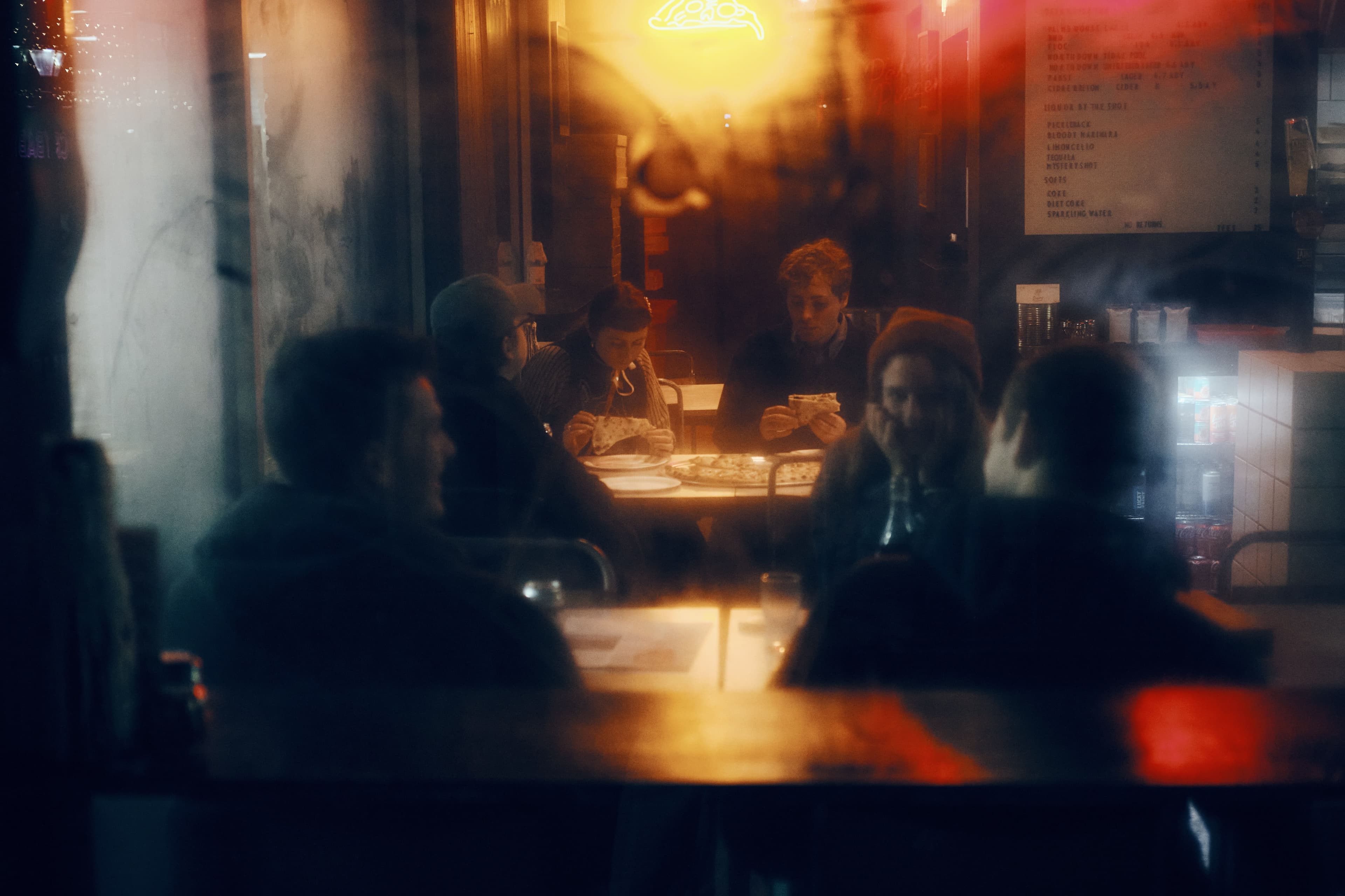 Like a movie scene