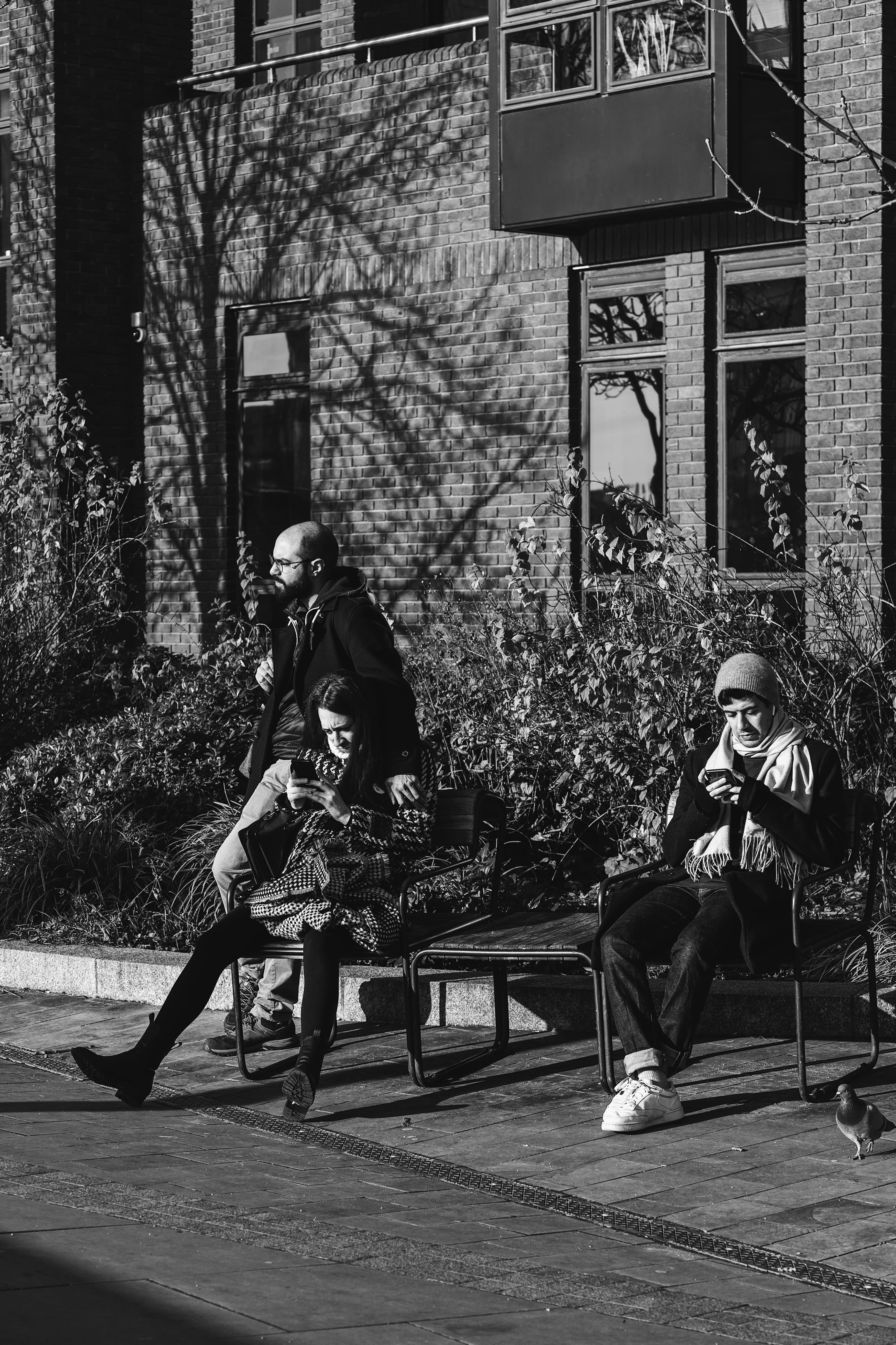 Streets and people of London