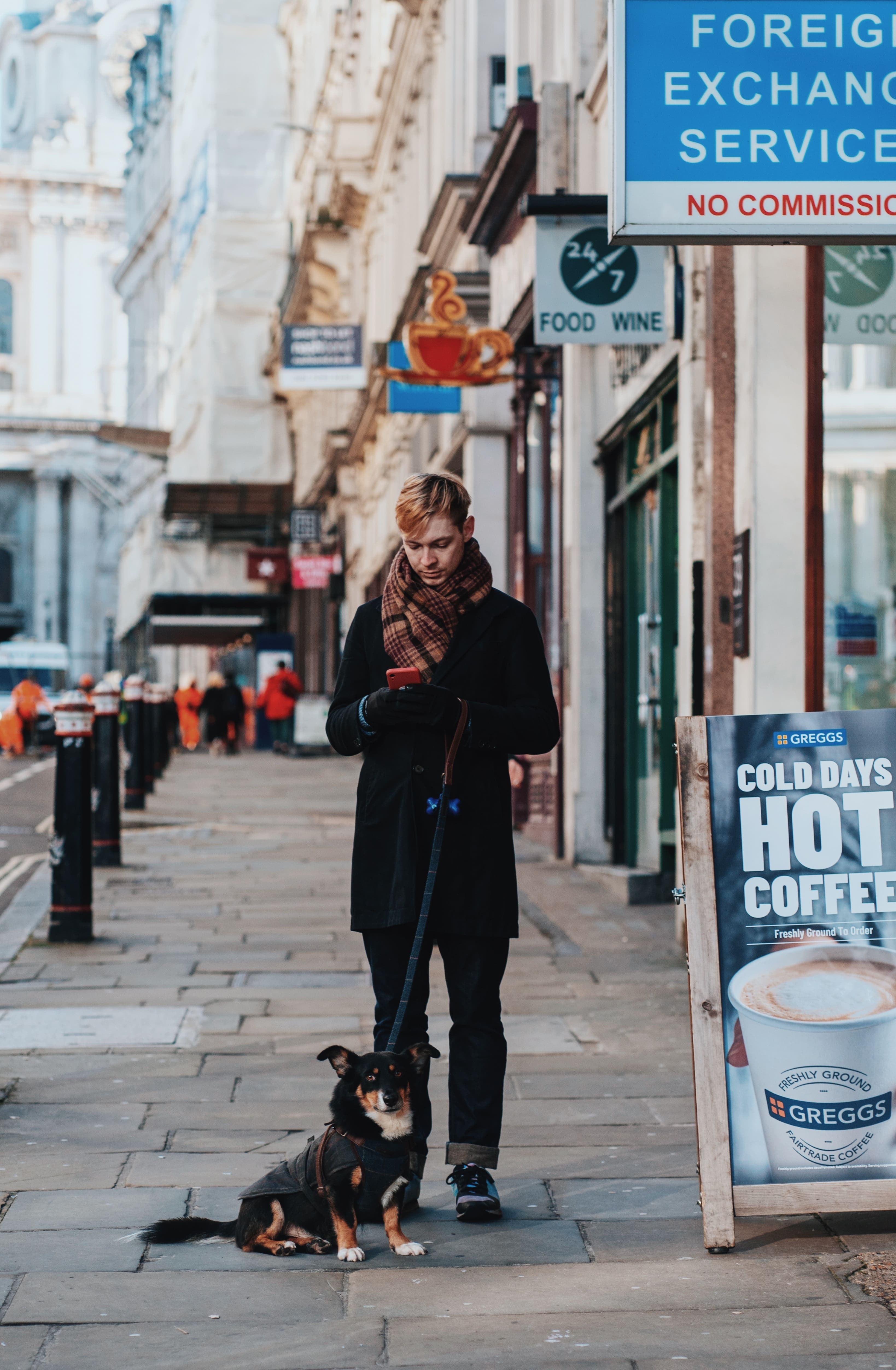 Streets and people of London