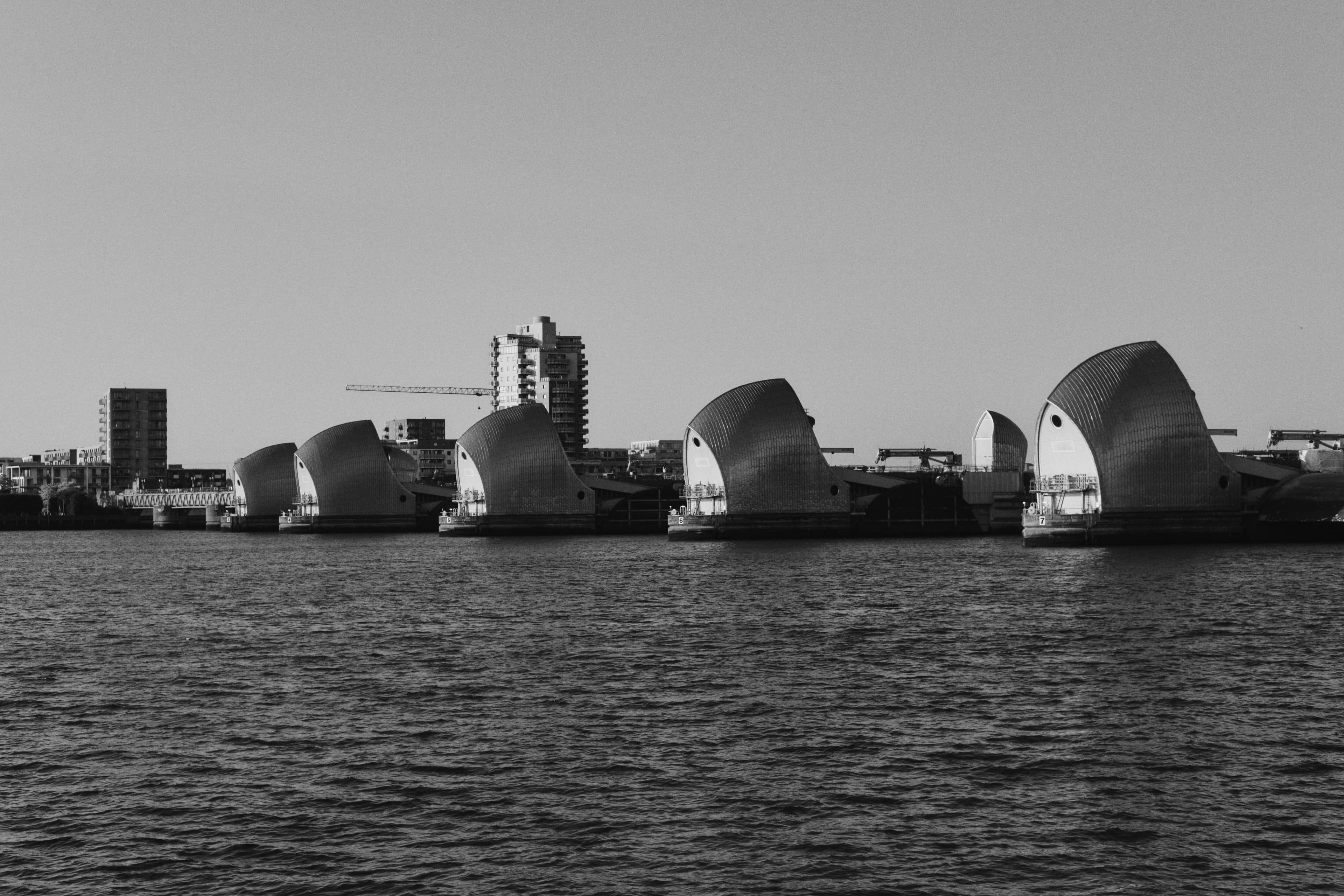 Structures on the Thames, London