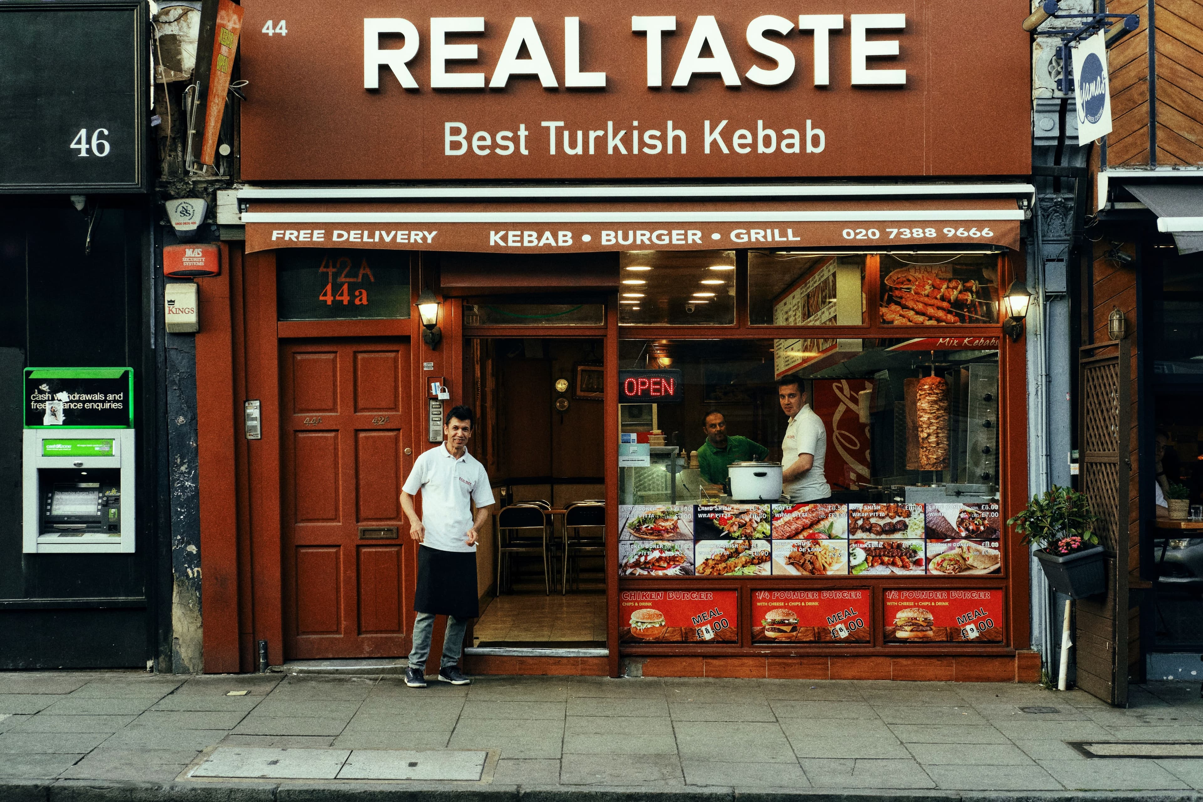 Turkish restaurant, London